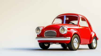 Fototapeta premium Classic Red Car.
