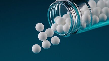 Natural homeopathic remedies in industrial packaging ultra HD magazine photography extreme close-up DSLR