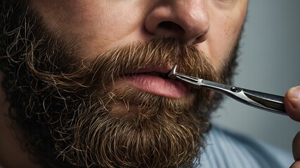 Discover the secrets to a great beard trim and keep your facial hair looking neat and defined