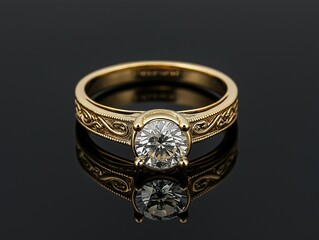 Gold Band Ring