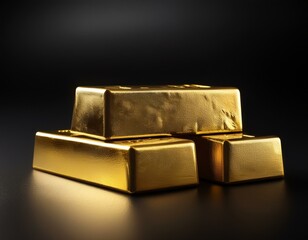 Stacked Gold Bars