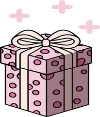 gift box with ribbon