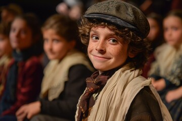 Obraz premium School plays and performances showcase the talents and creativity of young artists, captivating audiences with their passion and dedication