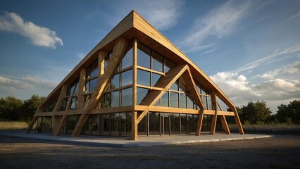 Obraz premium wooden bridge in the forest