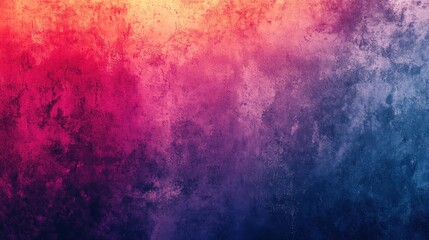 Fototapeta premium Abstract Colorful Textured Background with Gradient from Red to Blue