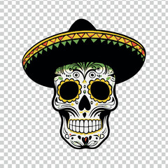 skull and crossbones design template