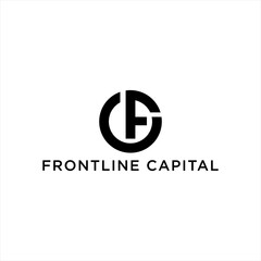 Frontline Capital Logo Design