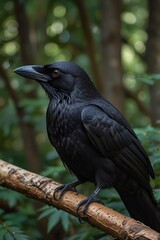 crow on a branch