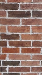  Raw textured surface of brick wall evokes an industrial and urban vibe, perfect for modern design projects focused on simplicity and strength. Ideal for urban lofts or modern interior backdrops