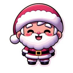 cute illustration of santa claus