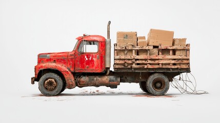 Obraz premium Unschooled Visions of Vehicular Commerce