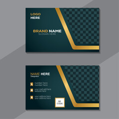 professional business card, A great business card for almost any kind of company and you can easily edit the text and colors.