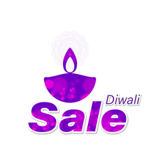 Vector illustration of Happy Diwali Sale social media feed template