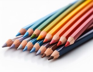 Naklejka premium Assorted Pencils