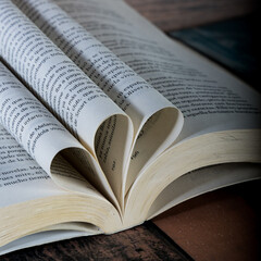 Fototapeta premium detalle de las paginas de un libro
