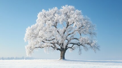 Winter's icy embrace