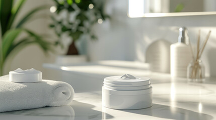 Fototapeta premium Serene Setting with Atomy Absolute Cellactive Cream