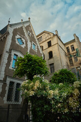 Riga's Fairytale Trio: A Family of Facades
Three enchanting buildings in Riga Old Town create a whimsical scene reminiscent of a fairytale family. The first building, with its graceful curves and orna