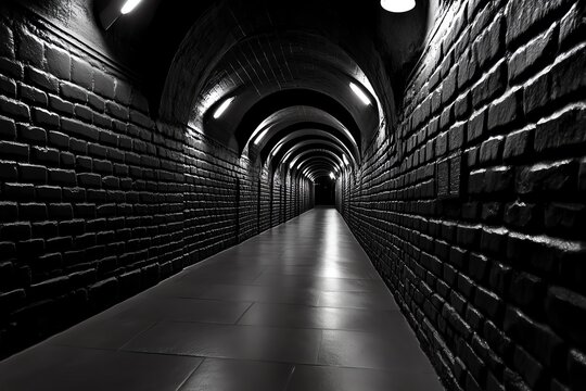 A dungeon prison filled with notorious criminals, each plotting escape from their dark, damp cells