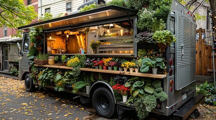 old truck in the forest