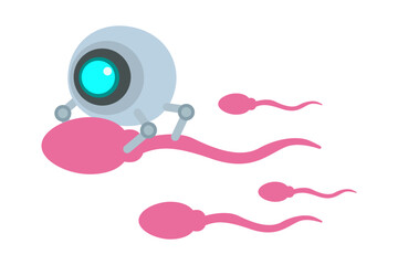 nanobots help sperm and egg fertilization