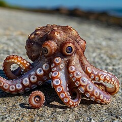 Obraz premium octopus generative ai