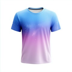 Galaxy Print T Shirt Mockup Design Template
