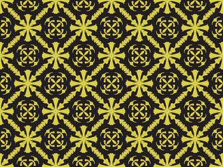 indonesian culture traditional batik seamless ethnic pattern fabric fashion textile ornament print