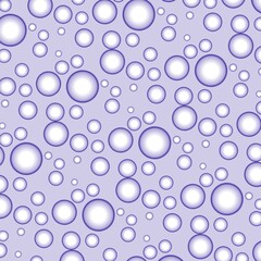 Seamless bubble pattern
