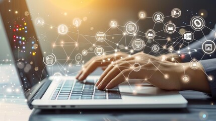 Data-Driven Marketing Professional Managing Multi-Platform Strategies