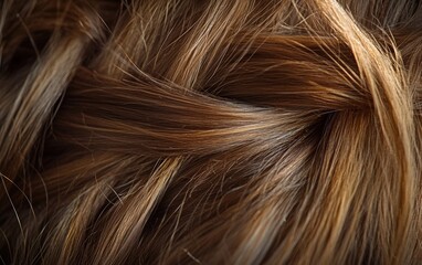 Long and beauty woman hair texture background wallpaper. Wave and shiny well-groomed hair.

