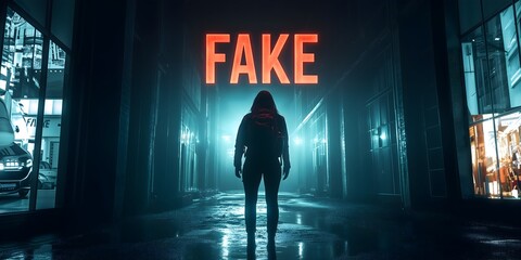 Fakes in strange stories, search for true information