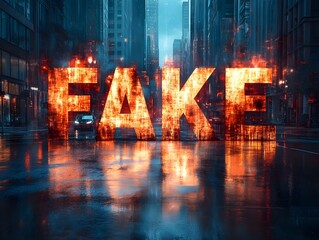 The concept of untruthfulness of information, fakes in the media