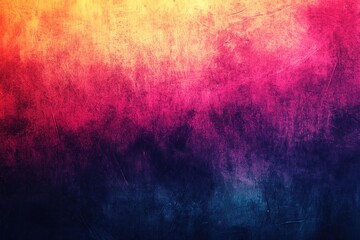 Abstract Gradient Background with Yellow, Red, and Blue Hues