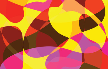 Colorful Abstract background design, vector art