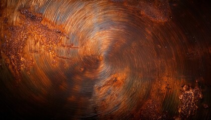 Rusty Grunge Steel Texture Background with scratch and swirl effect
