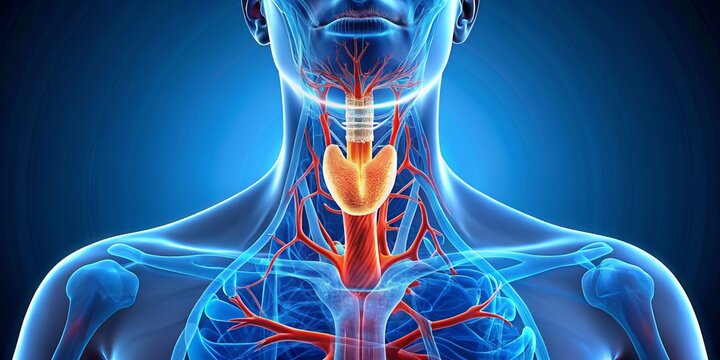 thyroid gland anatomy physiological function