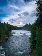 Waterfalls at Wells Gray National Park