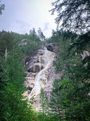 Canadian waterfall in BC