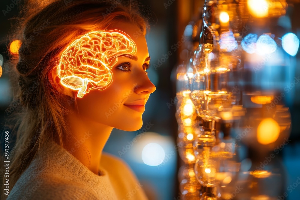 Poster memory encoding neural dynamics axonal transport perceptual pathways and sensory pathways woman with