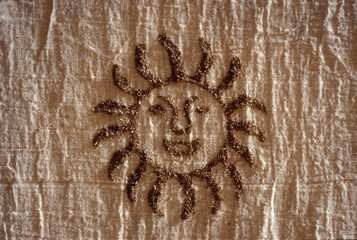 a Batic print product at a batic print Factory in the City of Jaipur in the Province of Rajasthan in India.  India, Jaipur, January, 1998