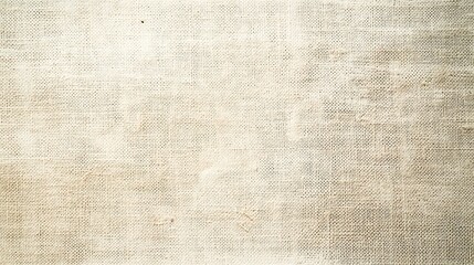 Light beige canvas texture with visible fibers and subtle wear creating a rustic and handmade aesthetic for vintage looks