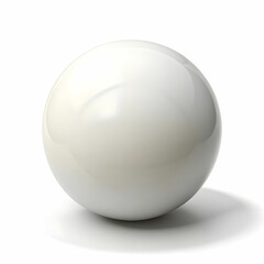 a ball with white