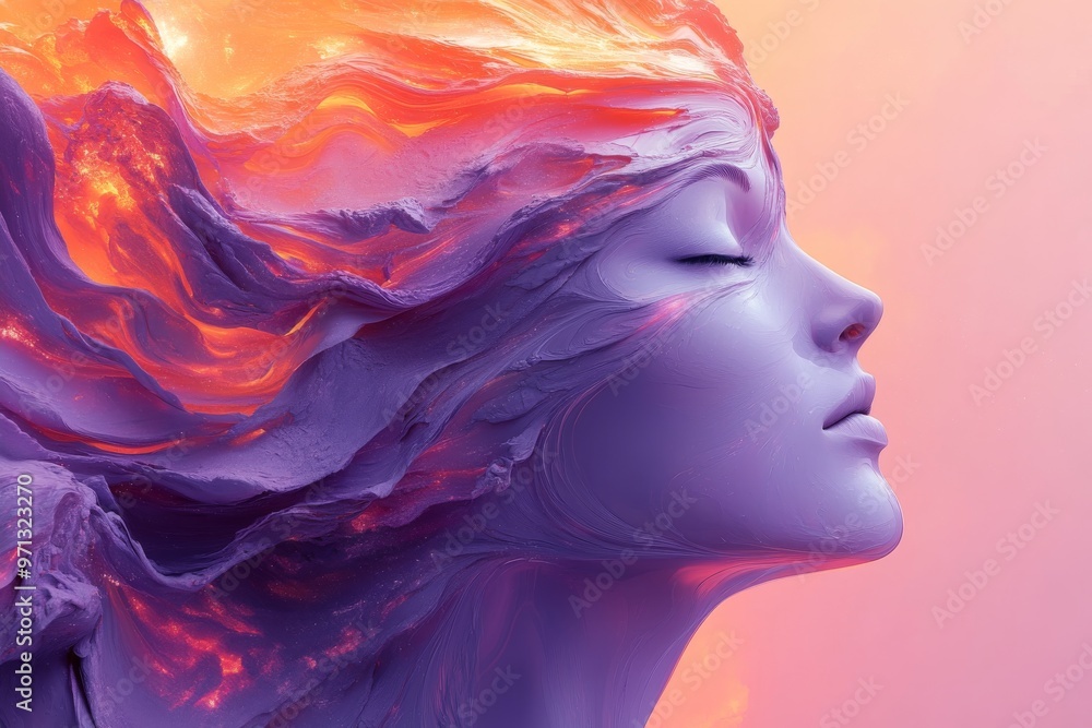 Poster neurophotonics biofeedback connectome analysis synaptic transmission and sensory processing woman in