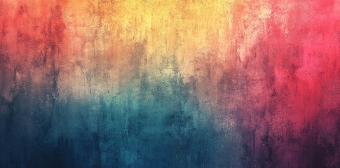 A Textured Wall With A Gradual Color Transition From Blue To Red