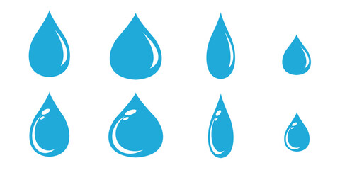 Splash with droplets. Water drops shapes. Set of water drops. set of silhouette droplet, drop liquid illustration