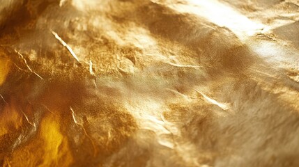 Shiny gold wallpaper with softly polished details and elegant accents, creating a warm and legendary ambiance