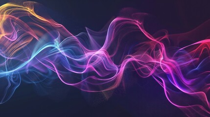 Obraz premium Abstract Colorful Waves