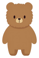 Fototapeta premium PNG Teddy bear cartoon toy anthropomorphic.