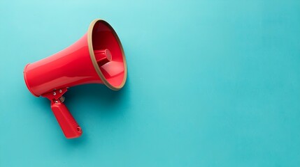 Megaphone Icon Representing Digital Marketing Campaign Outreach and Communication Concept